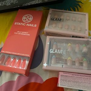 NailBoo and Glamnetic Grab Box.